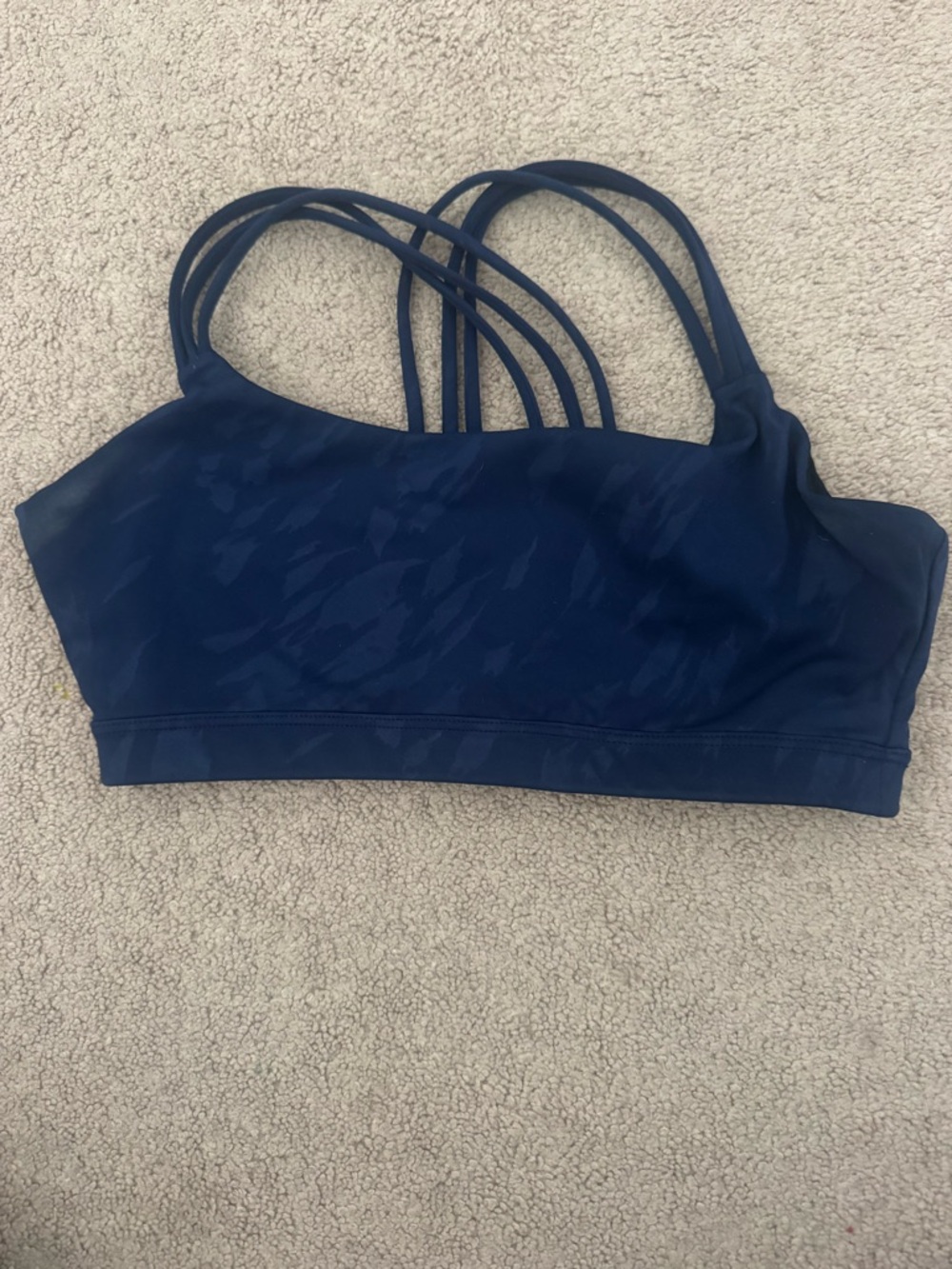 Navy Sports Bra